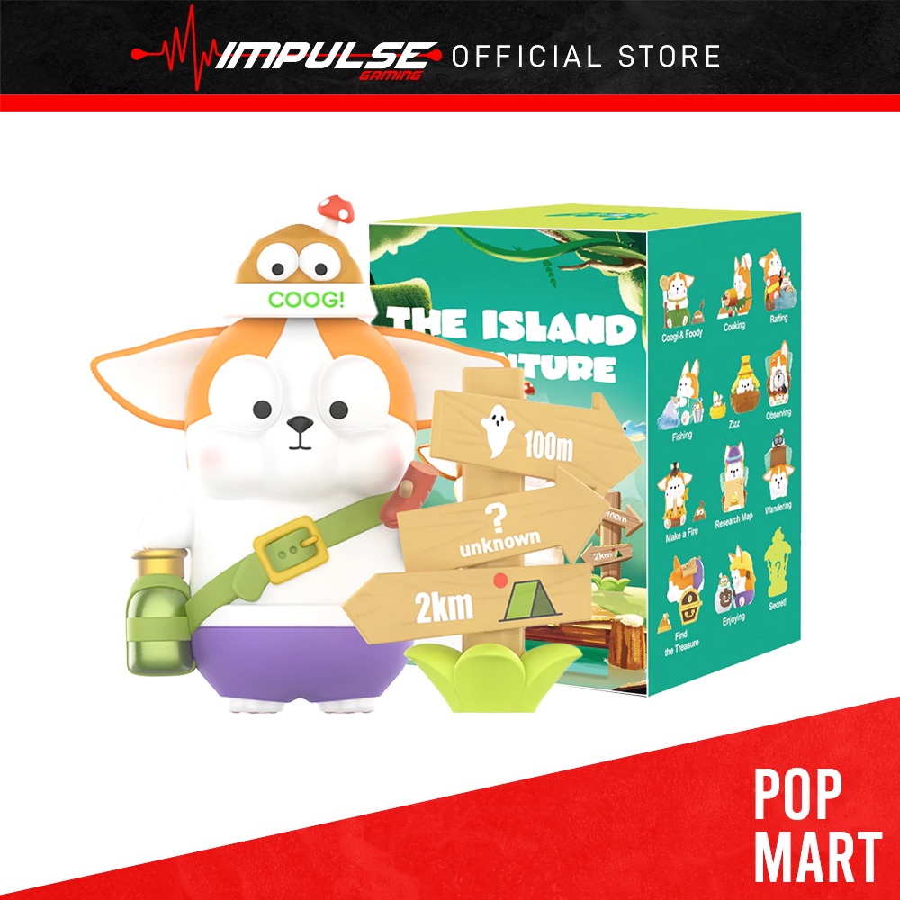 POP MART - Coogi & Foody The Island Adventure Series [Blind Box / Full Case] [盲盒 / 端盒]