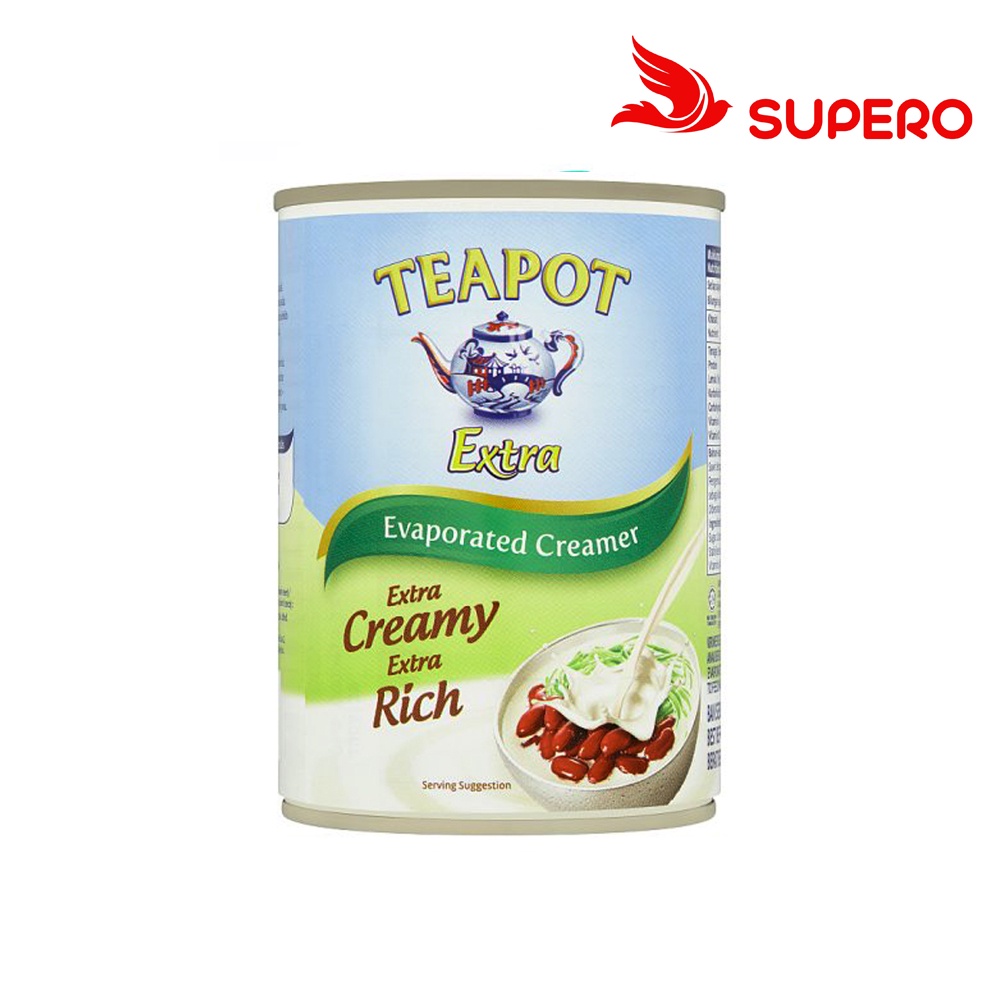 TEAPOT EXTRA EVAPORATED CREAMER 390G Shopee Malaysia