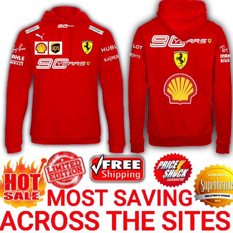 ferrari hoodie f1