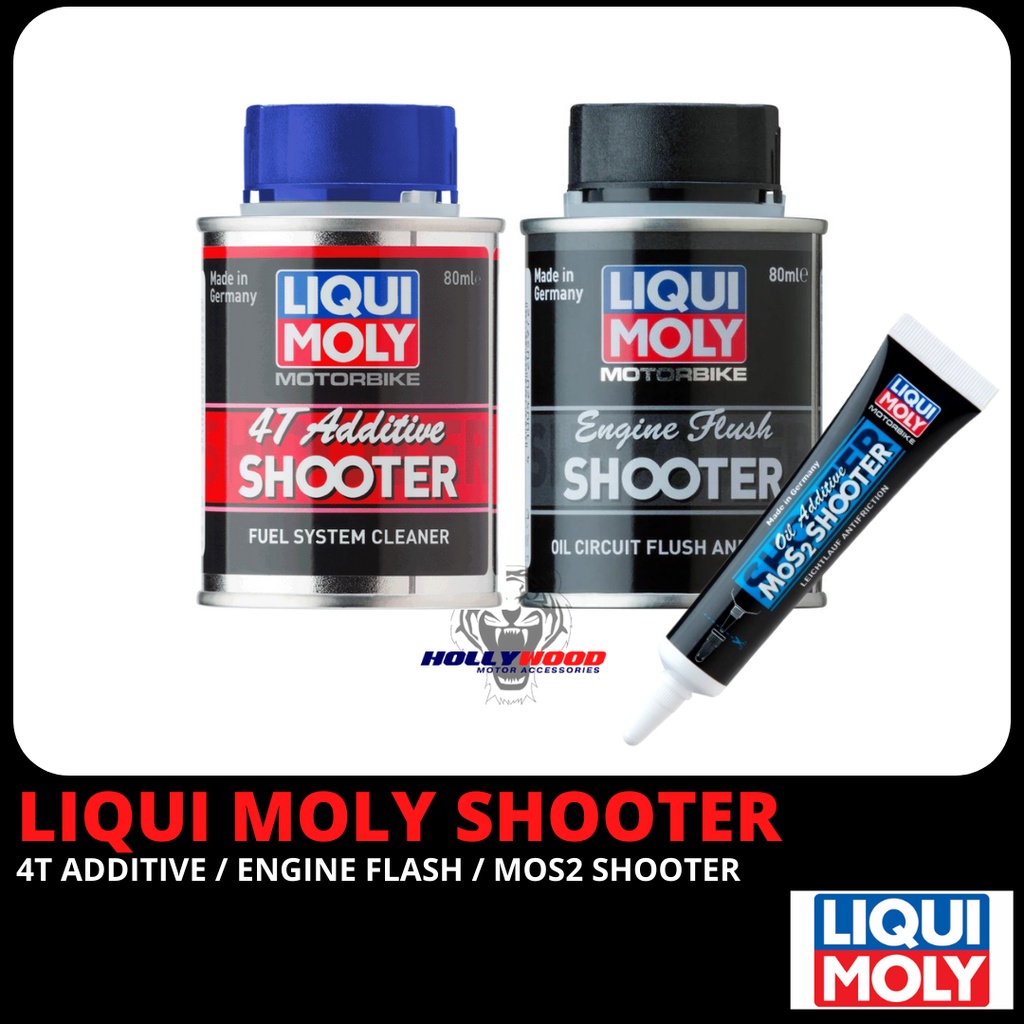 LIQUI MOLY SHOOTER ADDITIVES FOR MOTORBIKES AND SCOOTER 4T ADDITIVE