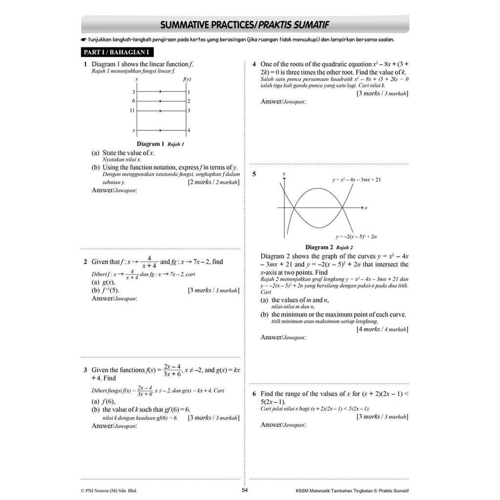 Riang Belajar Kssm Matematik Tambahan Tingkatan 5 Shopee Malaysia