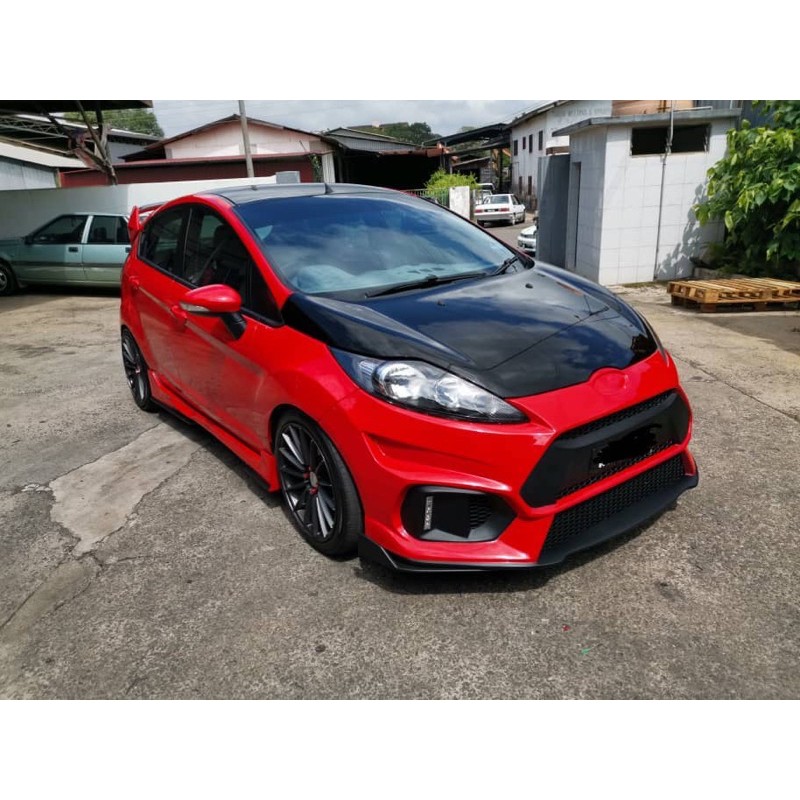 Ford Fiesta 2011 2012 2013 2014 Rs Style Bodykit Body Kit Front Bumper Grill Side Skirt Rear Front Spoiler Diffuser Lip Shopee Malaysia