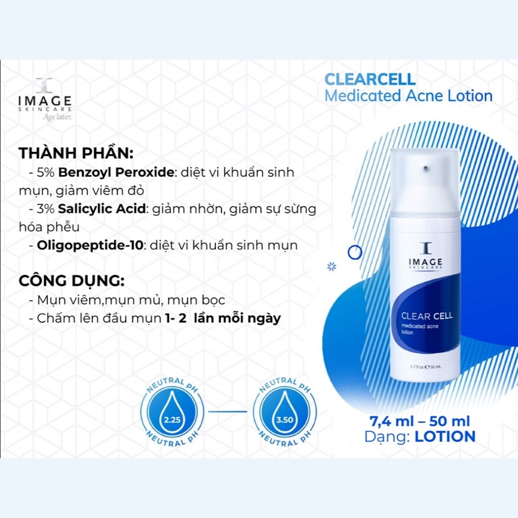 [Imports] Image Skincare Clear Cell Medicated Acne Lotion | Shopee Malaysia