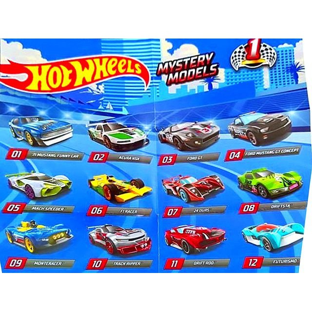 mystery hot wheel cars