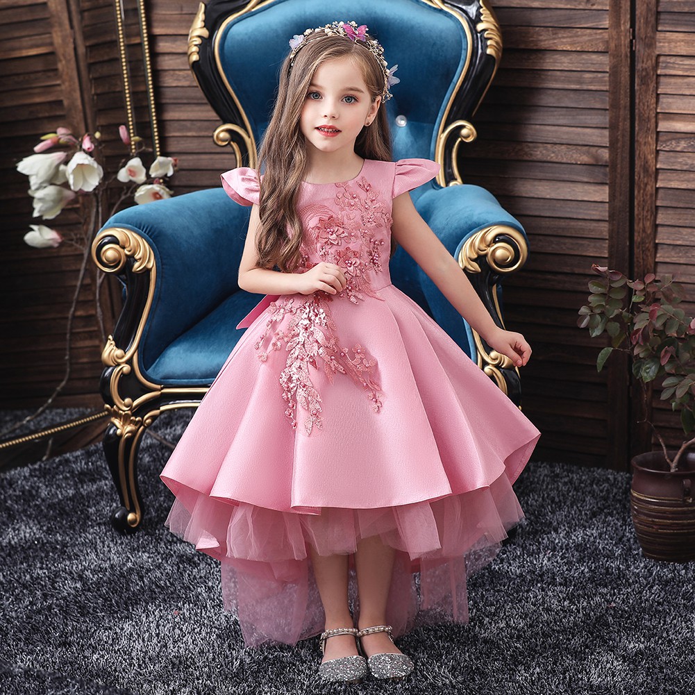 satin frock design