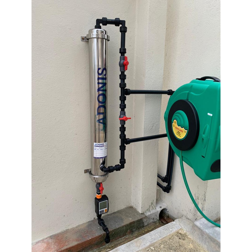 Stainless Steel 4536 UF Membrane Water Filter Outdoor 0.01Micron