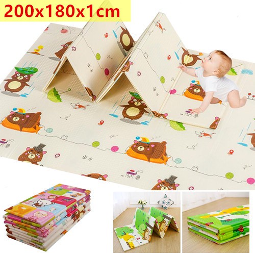 XPE Folding Baby Play Mat Playmats Living Room Carpet Foldable Shopee