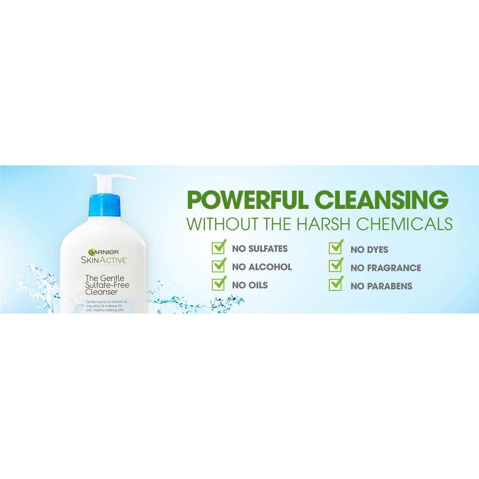 garnier gentle sulfate free cleanser