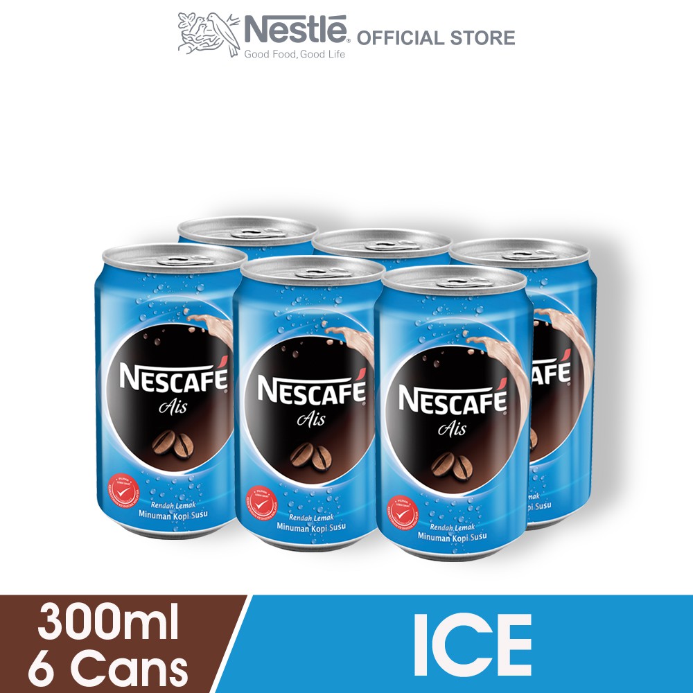 Nescafe Ice (300ml x 6 Cans) | Shopee Malaysia