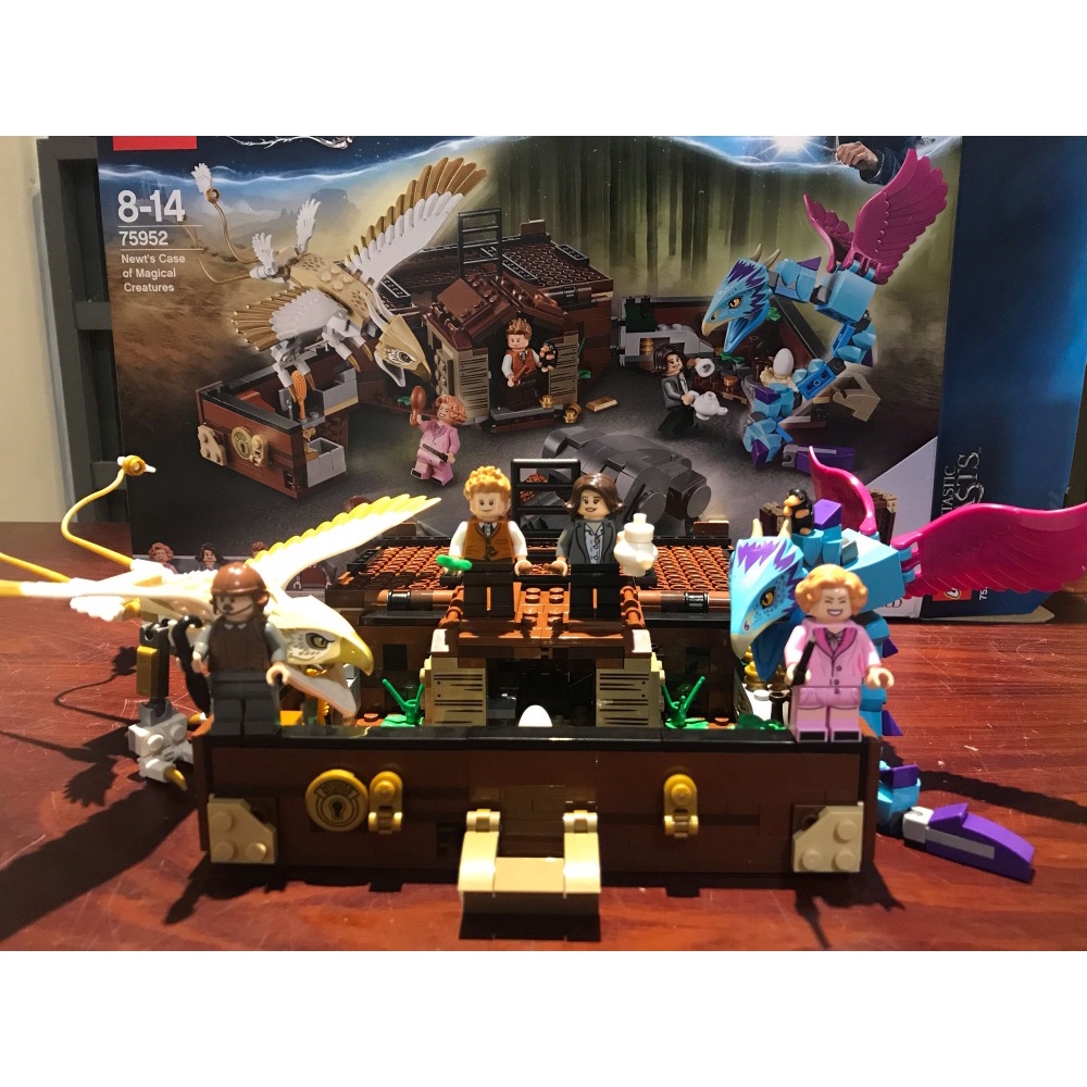 Fantastic Beasts Newt S Case Of Magical Creatures Building Blocks Toys Compatible Legoings 75952 Harri Potter Movie Shopee Malaysia - newts magical case roblox