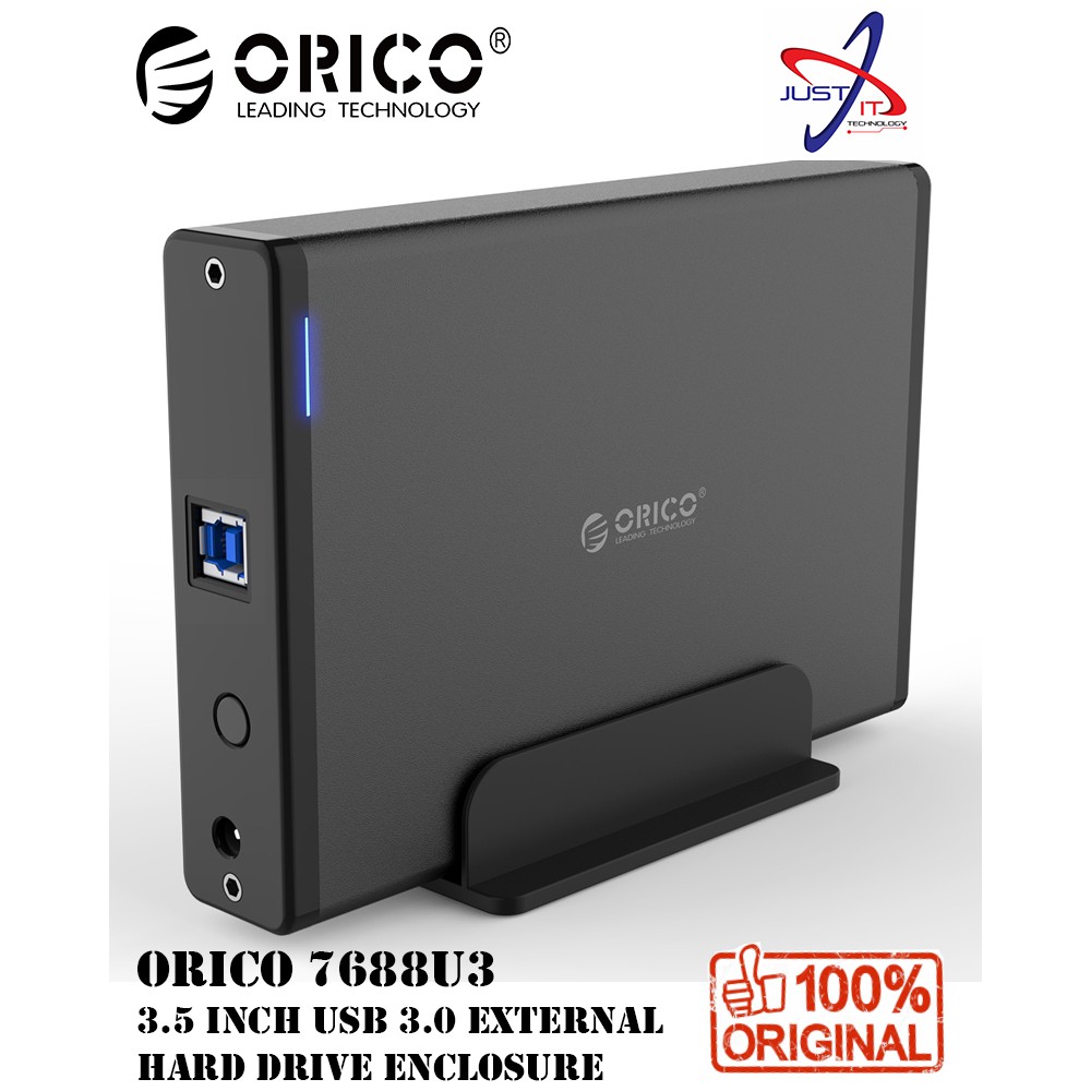ORICO 7688U3 3.5 INCH USB 3.0 EXTERNAL HARD DRIVE ENCLOSURE | Shopee ...