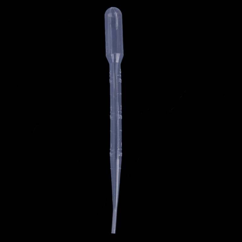 3Pcs 3ml Plastic Graduated Reusable Transfer Pipettes 160mm Pipets Eye