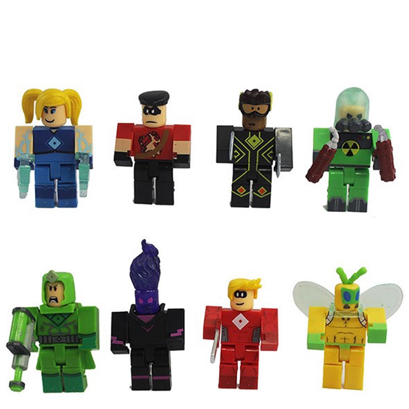 Roblox Building Blocks Heroes Of Robloxia Doll Virtual World Games Action Figure Shopee Malaysia - heroes of robloxia roblox