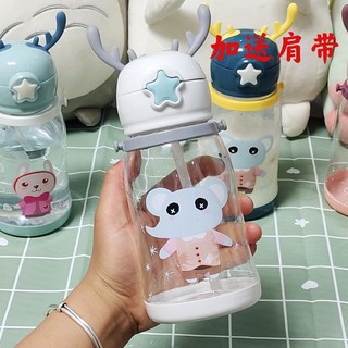 24hpenghantaran Botol Air Pelajar Musim Panas Musim Panas Baru Tembikai Ais Krim Kanak Kanak Kanak Kanak Gelas Anti Jatuh Cawan Jerami Gelas Cawan Mudah Angkat Qrvk Shopee Malaysia