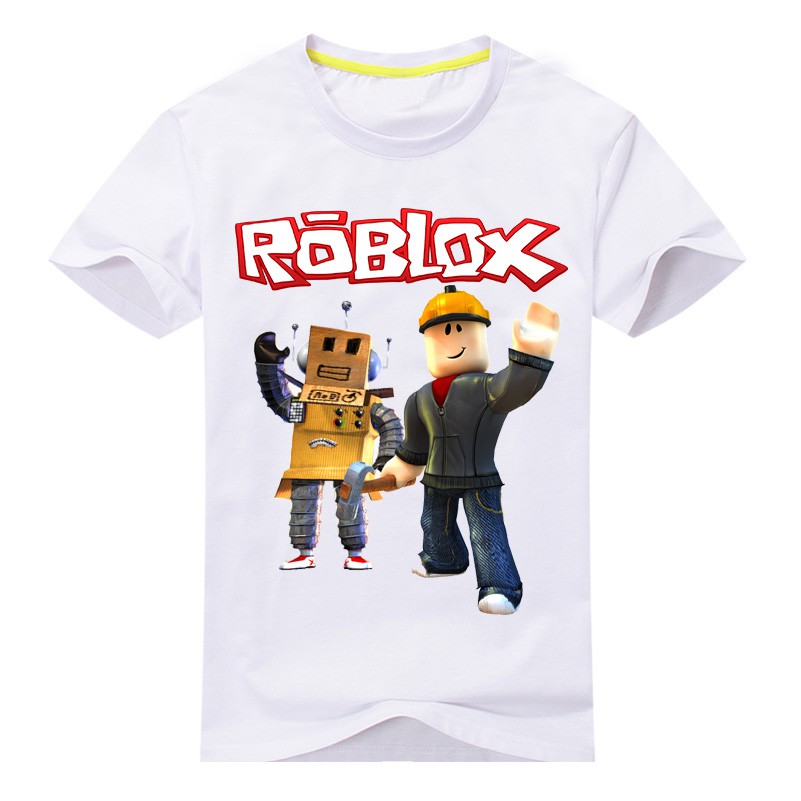 2019 Boy Girls Tops Roblox For Kids T Shirt 100 Cotton T Shirts Shopee Malaysia - childrens day kids boys t shirt girls tops tees cartoon five nights at freddys tshirt kids clothes roblox red nose day t shirt