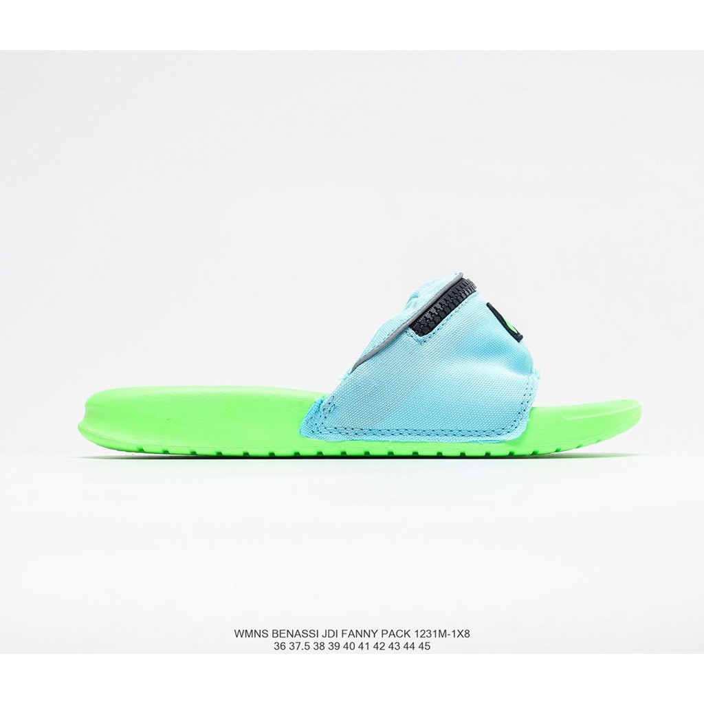 nike fanny pack slippers