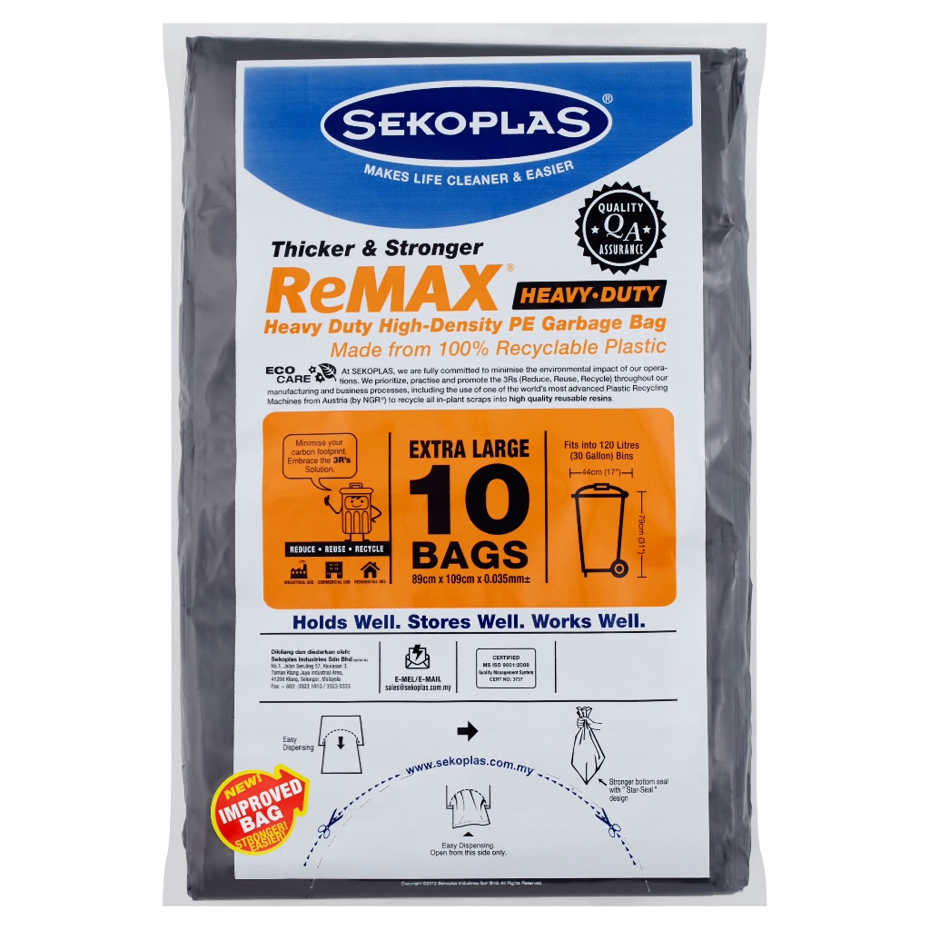 xl garbage bags