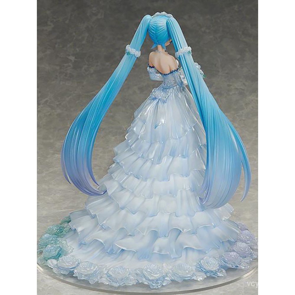 Anime Hatsune Miku Figure Freeing Wedding Dress Hatsune Miku Sexy Girls Anime Vc Action Figures Toys Vodj Shopee Malaysia