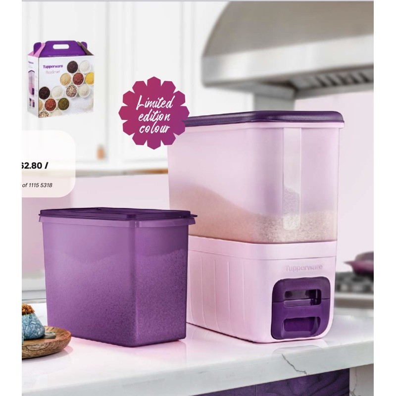 ( New Color ) Tupperware Rice Smart (1) 10kg