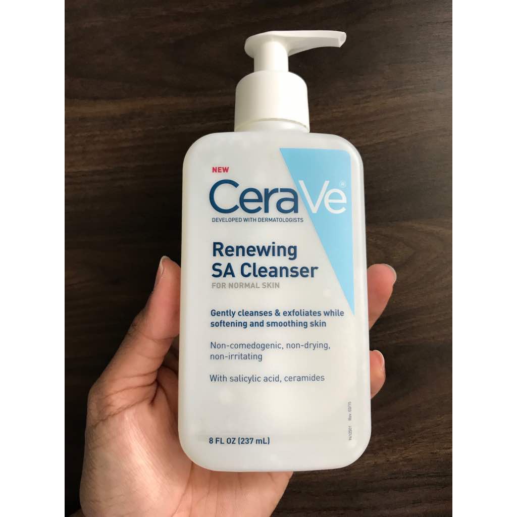 cerave renewing sa cleanser kaina
