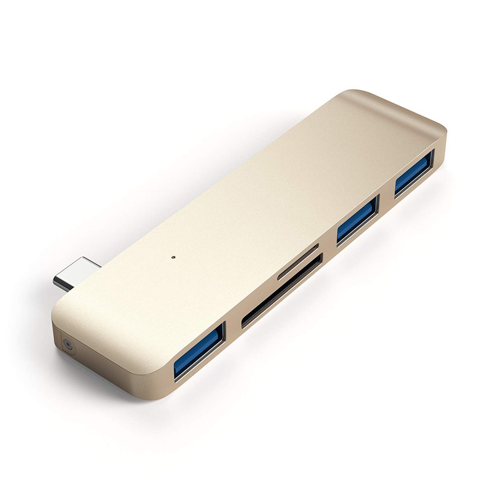 Satechi Aluminum TypeC USB 3.0 3in1 Combo Hub Adapter 3 USB 3.0
