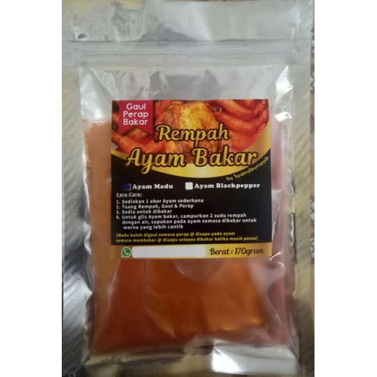 Buy Serbuk Perapan Ayam Bakar Madu  SeeTracker Malaysia