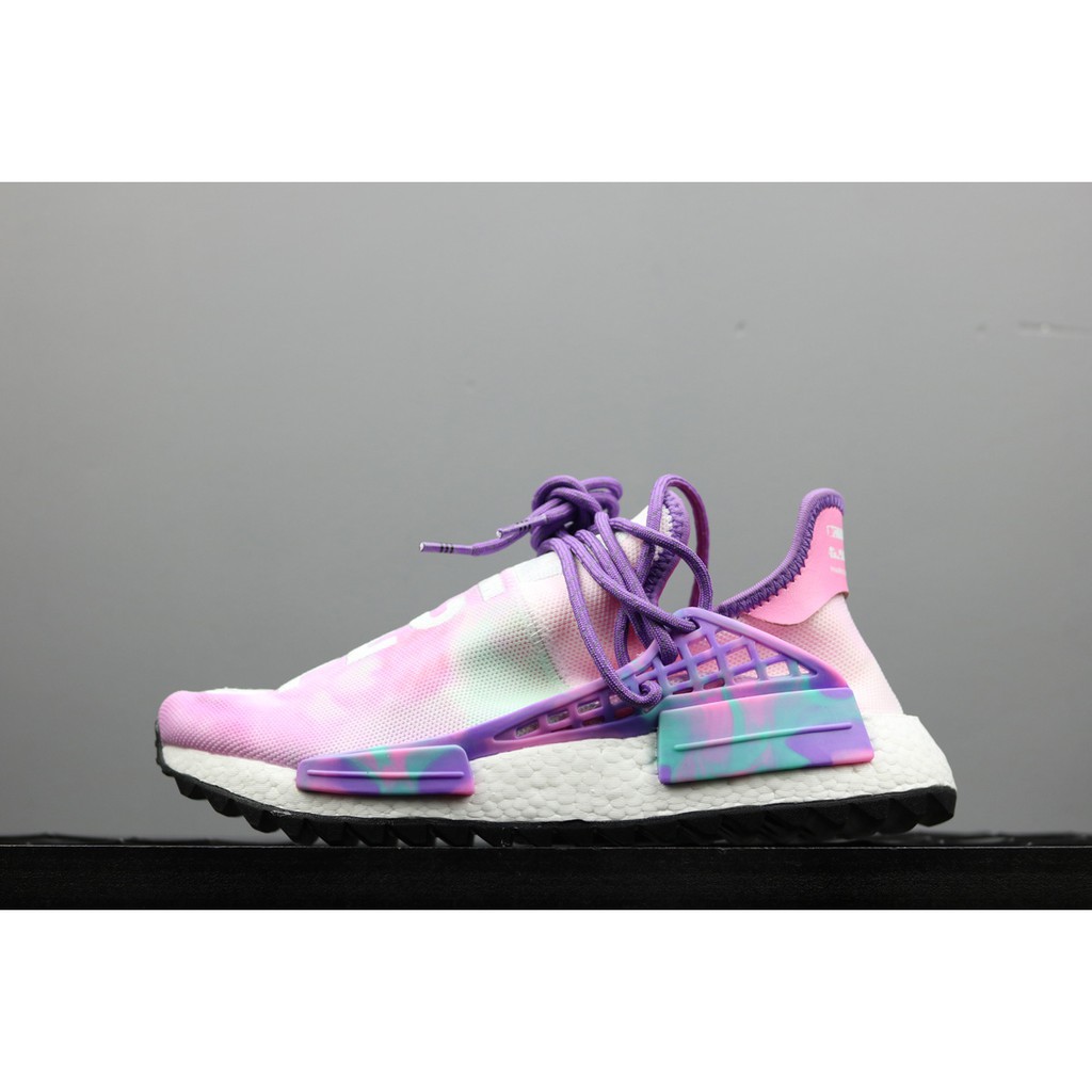 nmd hu pink glow