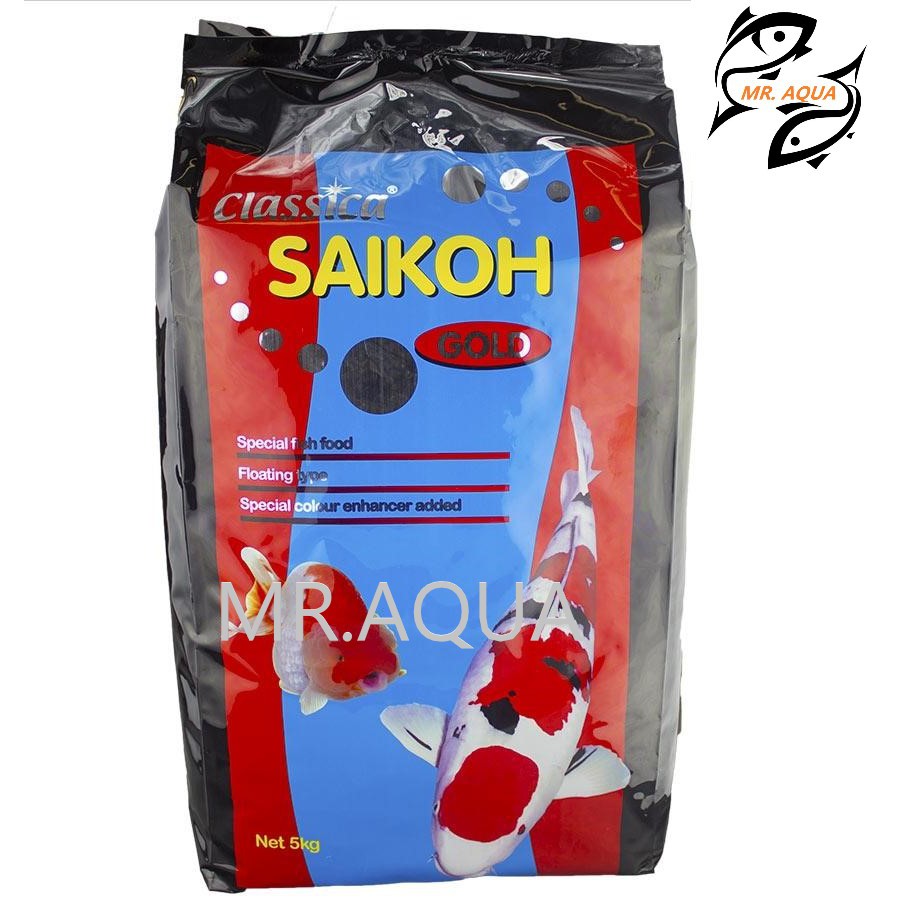Classica Saikoh Gold 5kg Colour Enhancing Koi Floating Fish Food ( Large Size ) Shopee Malaysia