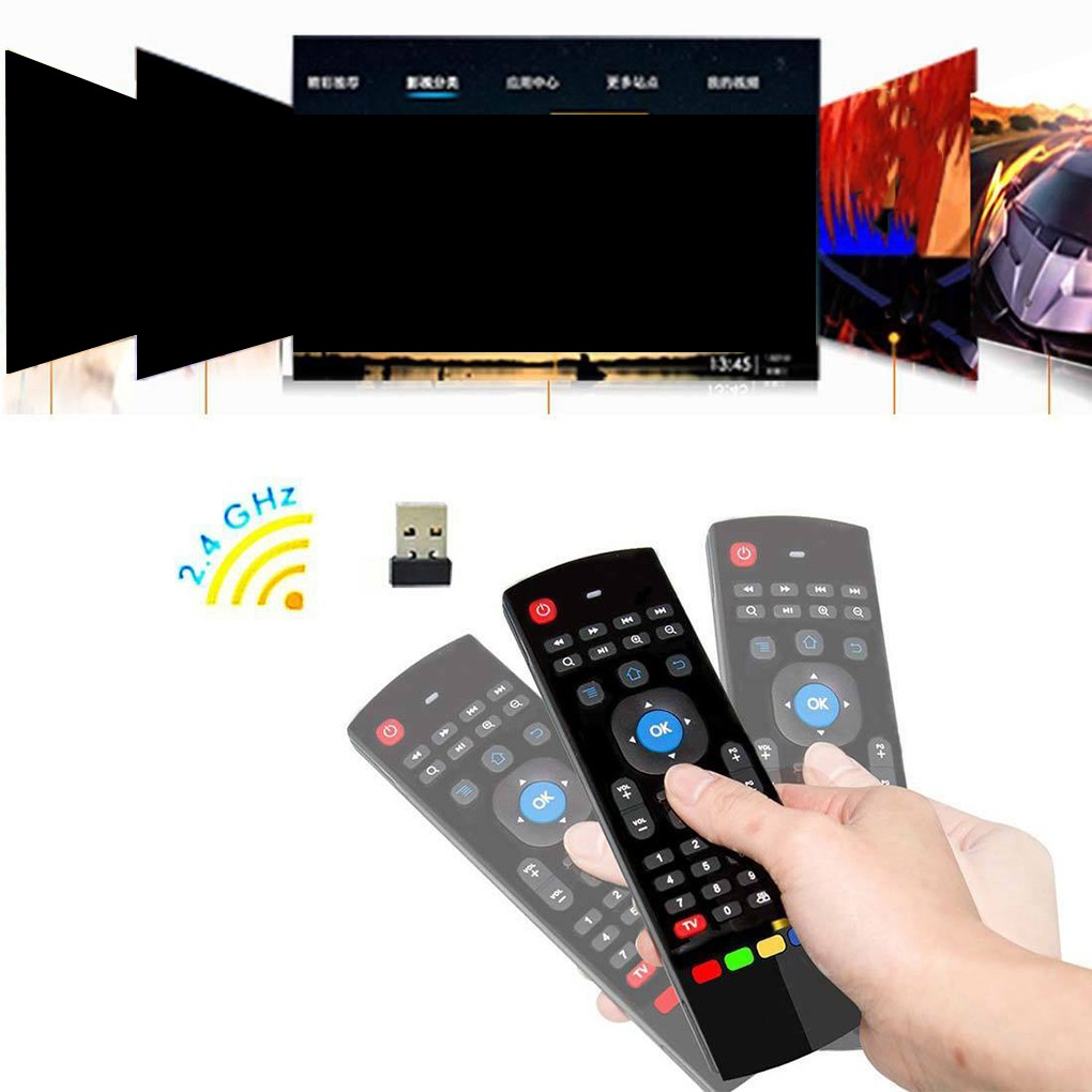 Quality Reliable Wireless Keyboard Remote Control Air Mouse TV Box Smart PC Laptop Projector