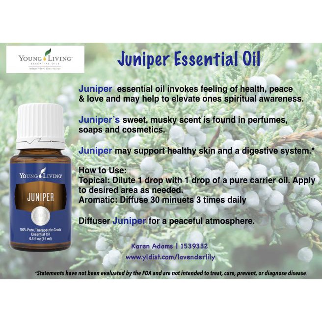 Juniper Essential Oil Young Living ubicaciondepersonas.cdmx.gob.mx