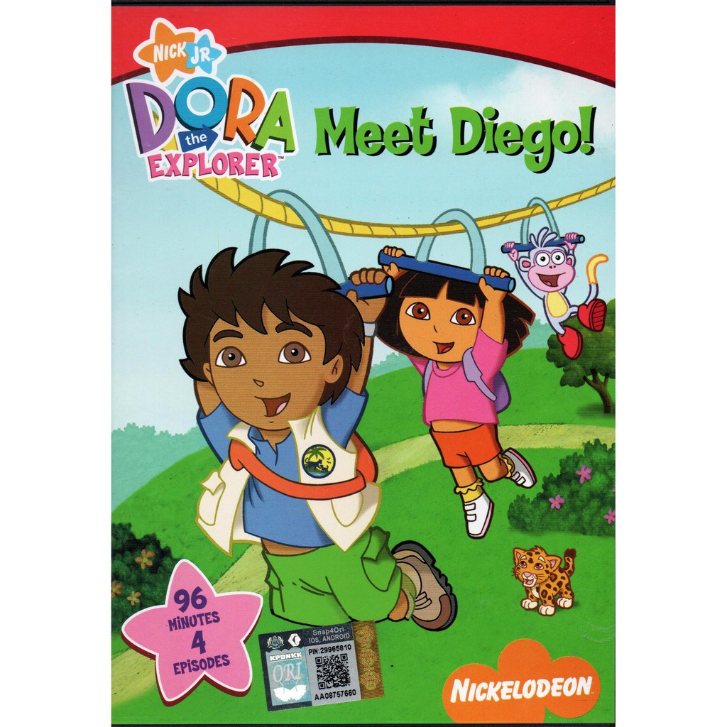 Nickelodeon Cartoon DVD Dora The Explorer : Meet Diego! | Shopee Malaysia