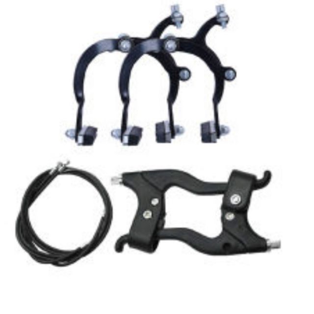 IDEAL Brek Basikal Safety V Brake Caliper Bicycle Break Set Shopee
