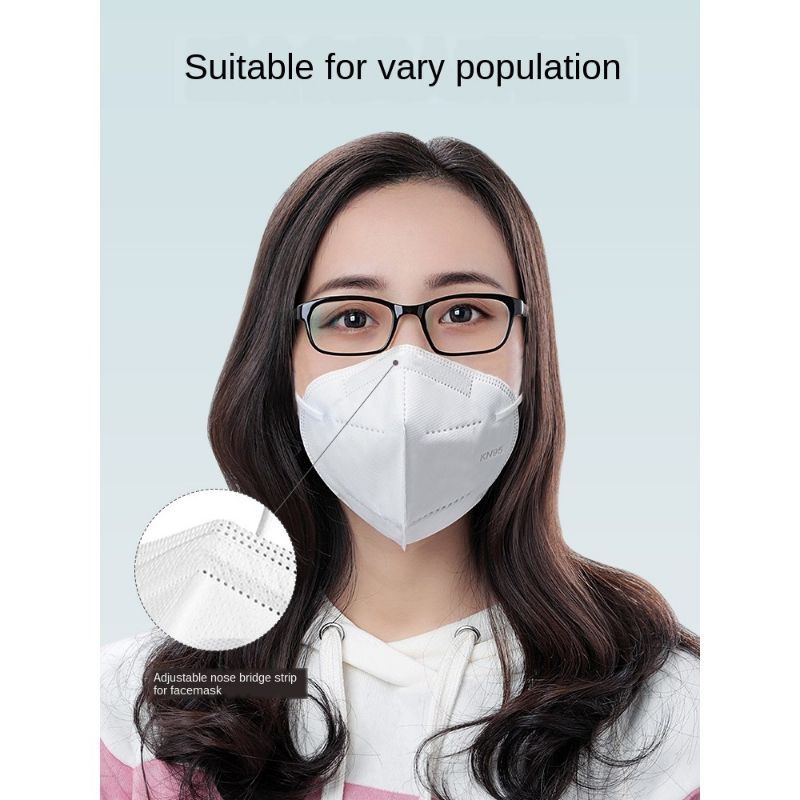 KN95 Mask 50pcs 5ply face Mask 5 layer Masker Kn95 1Pack isi 10pcs
