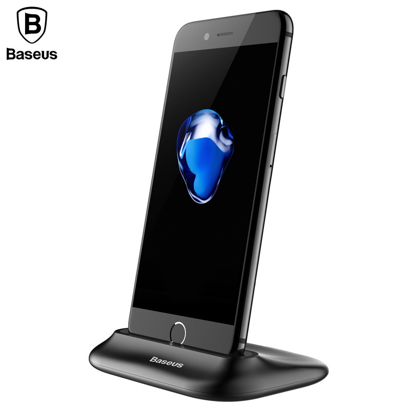 Baseus Desktop Charger For Iphone X 8 Desk Phone Dock Station