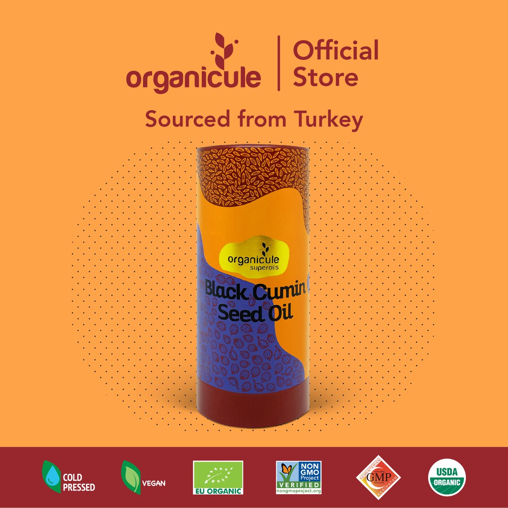 Organicule Black Cumin Seed Oil (100 ml) Habbatus Sauda from Turkey