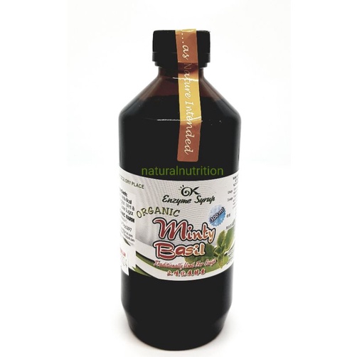 GK Organic Minty Basil Enzyme Syrup 300ml