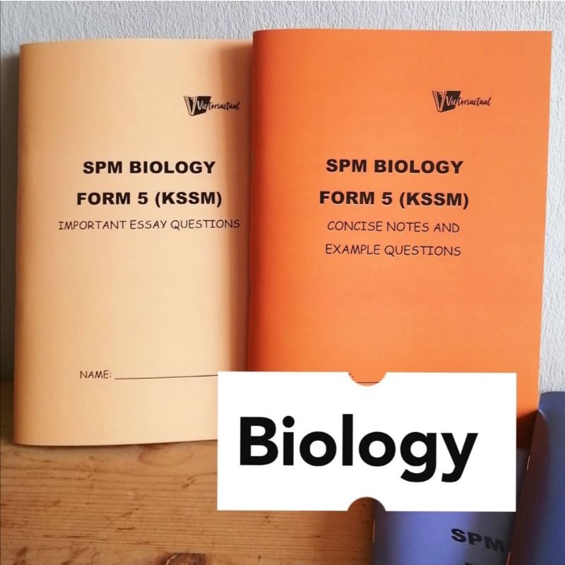 Biology textbook form 5 kssm