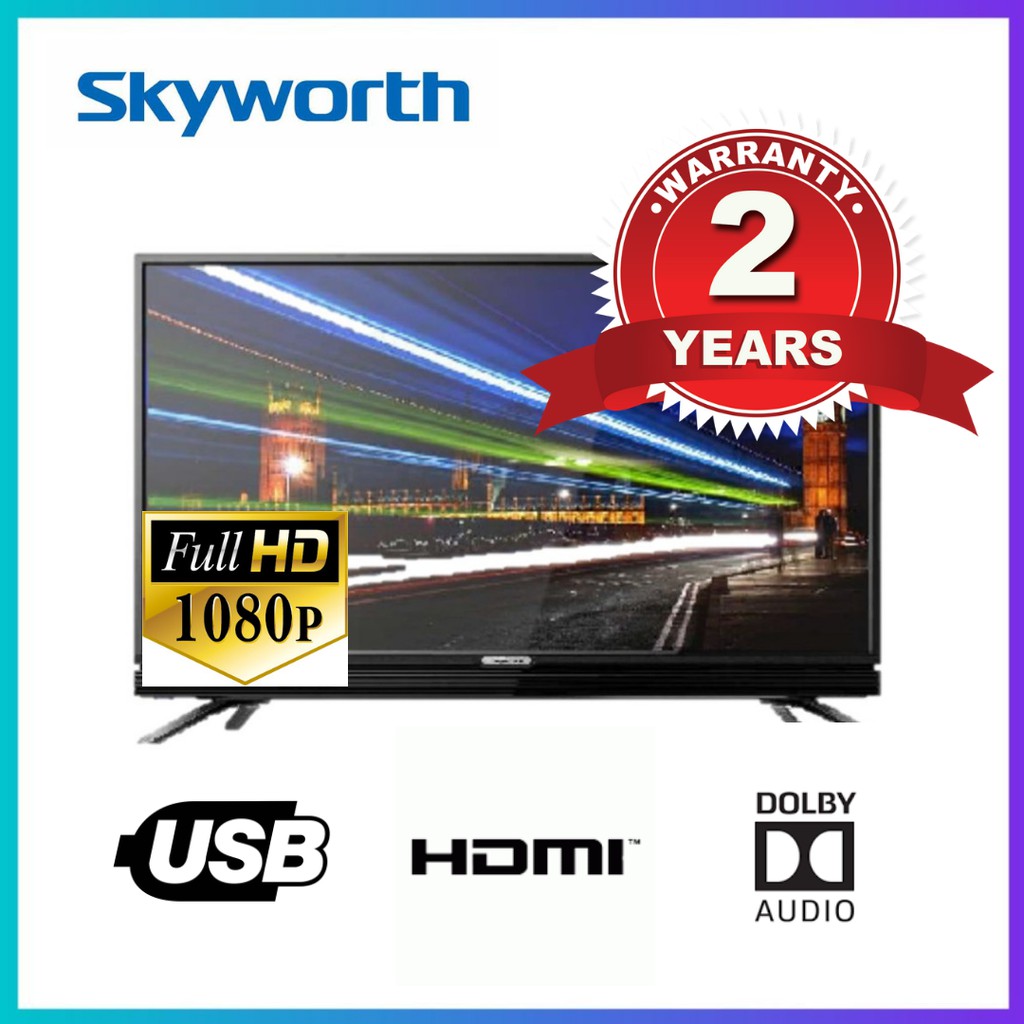 Skyworth 49 Android Uhd Led Tv 49g6a11t 2years Skyworth Malaysia Warranty Shopee Malaysia