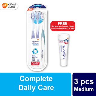 2 sensodyne sensitive toothbrush soft sensitive teeth