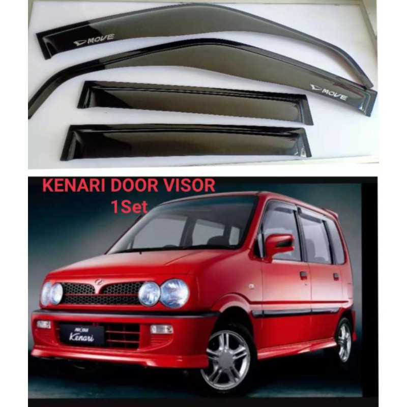 PERODUAKENARI DOOR VISOR 1Set Shopee Malaysia