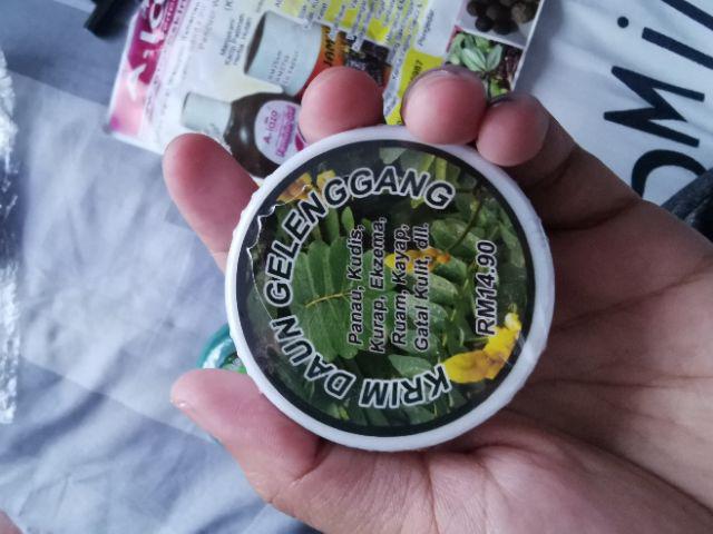 Ubat Gelenggang 100% asli krim & sabun hilangkan ekzema 