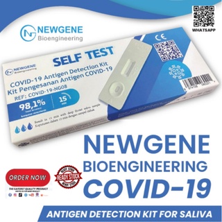 (QR code stock) NEWGENE HYGEIA COVID 19 Home Self Test Rapid Antigen Kit (RTK)