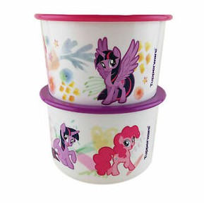 Tupperware Limited Edition My Little Pony (2) 600ML | Shopee Malaysia
