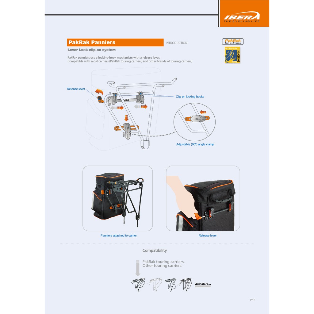 pakrak clip on system
