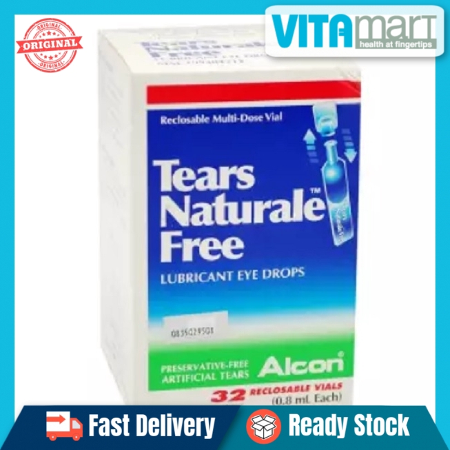Alcon Tears Naturale Free Lubricant Eye Drops 32 S Exp 10 2021 Shopee Malaysia