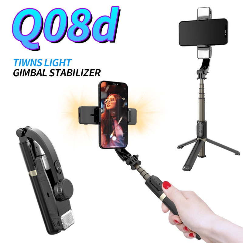 Reliable Essential Q08 Handheld Gimbal Smartphone Bluetooth Stabilizer Tripod Selfie Stick Folding Ios Android Sma Qu... - Image 3