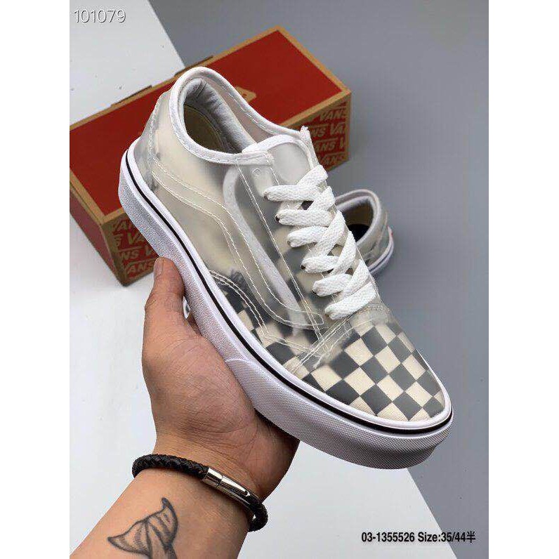vans transparent shoes