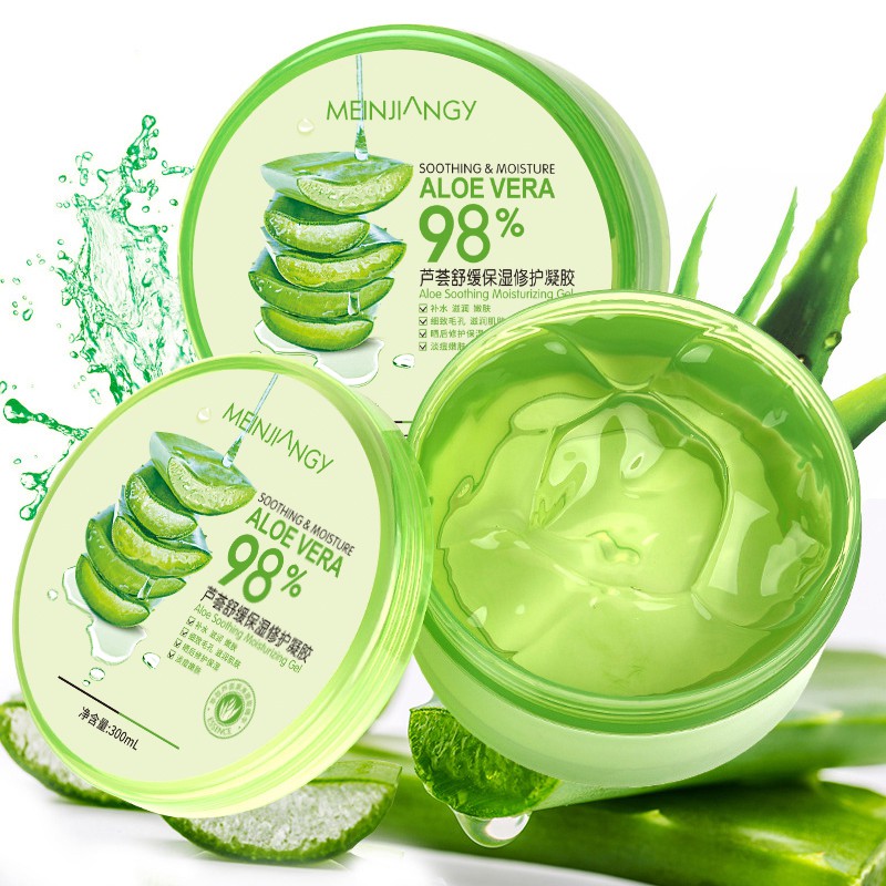 300ml Aloe Vera Gel 98 Natural Face Creams Moisturizer Acne Treatment Gel For Skin Repairing 1836