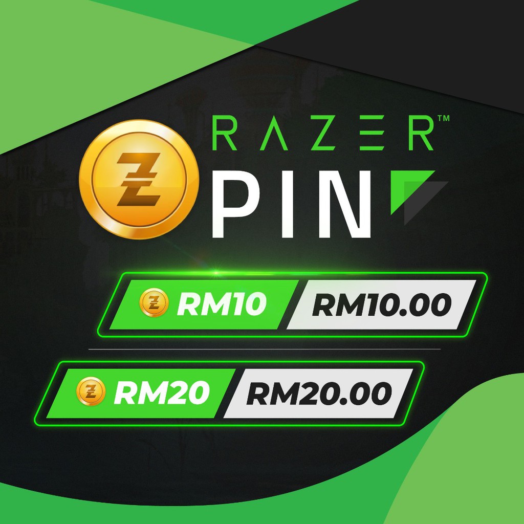 Razer Gold PIN (MY) 100 Legit Shopee Malaysia