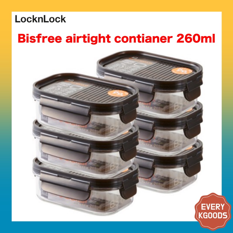 Locknlock bisfree airtight food container 260ml, food containers, lock